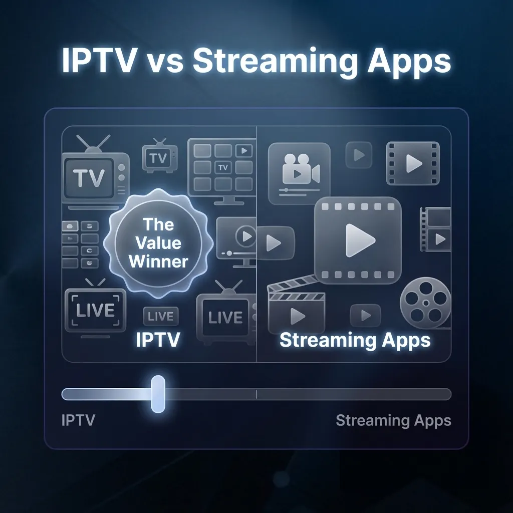 IPTV vs. Netflix, Disney+, & Hulu: The 2025 Value Showdown